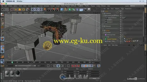 C4D R20视觉特效VFX核心技术训练视频教程的图片2