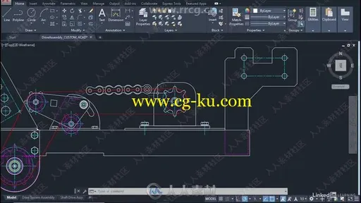 AutoCAD Mechanical机械设计核心技术视频教程的图片2