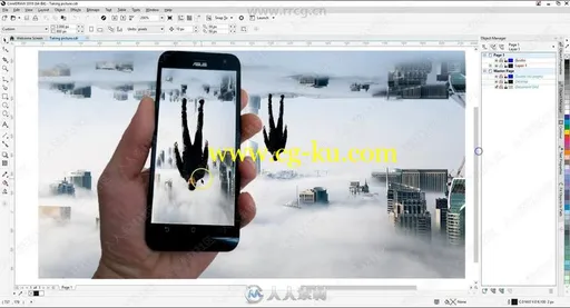 CorelDRAW 2018图片编辑技巧训练视频教程的图片1