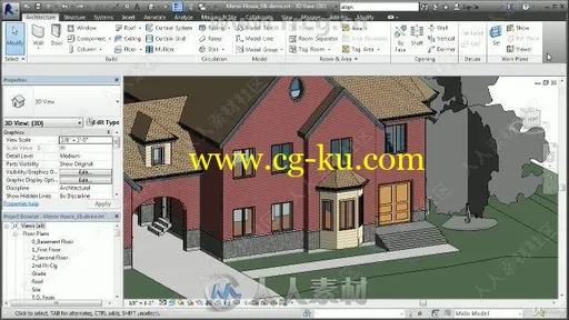 Revit Architecture中级培训课程视频教程的图片3