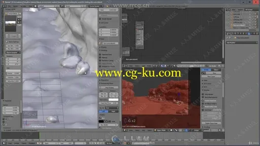 Blender逼真自然环境实例制作大师级视频教程的图片3