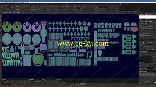 Rizom Lab RizomUV Real Virtual Spaces三维模型展UV软件V2019.0.23版的图片2