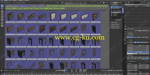 Level Builder游戏关卡场景设计Blender插件V1.0版的图片2