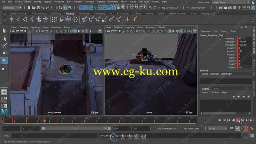 Maya 2019基础技能训练视频教程之骨骼动画的图片3