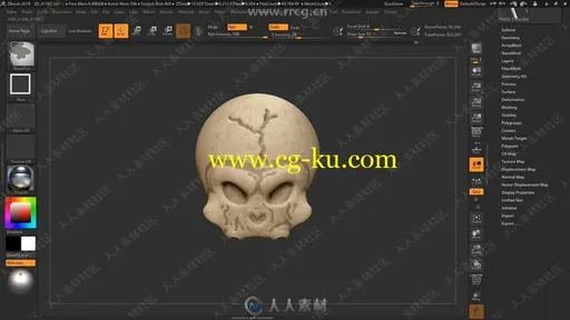 ZBrush掠夺者灵魂之剑雕刻制作视频教程的图片2