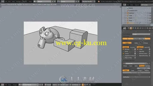 Blender逼真卡通渲染技术视频教程的图片3