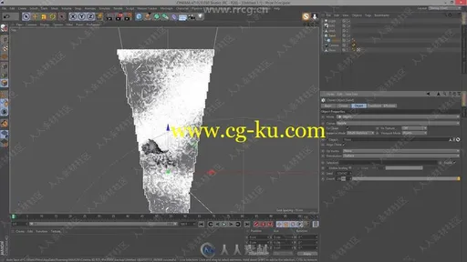 C4D逼真沙滩环境场景实例制作视频教程的图片3