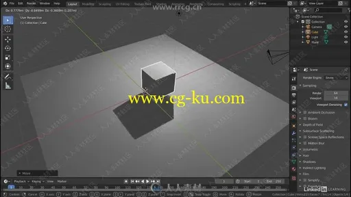 Blender 2.8初学者基础核心技术训练视频教程的图片3