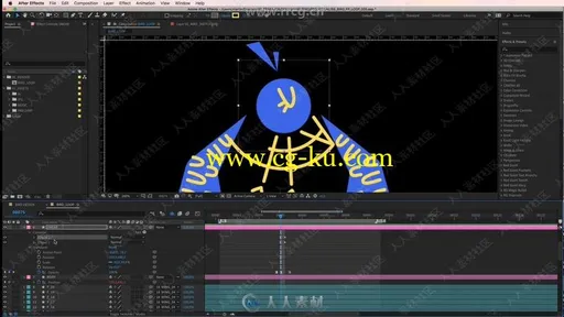 AE循环动画技术实例训练视频教程的图片3