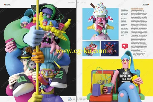 3D世界艺术杂志2019年总第252期的图片3