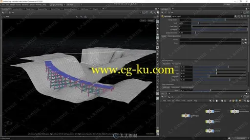 Houdini中Vex程序化建模实例训练视频教程的图片1