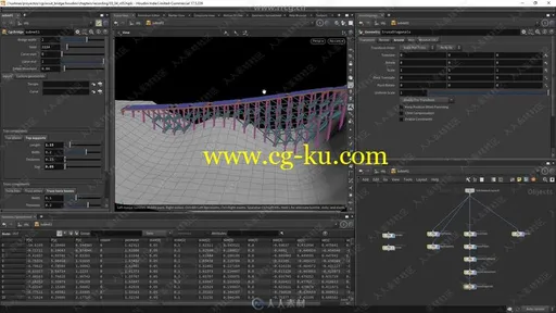 Houdini中Vex程序化建模实例训练视频教程的图片2