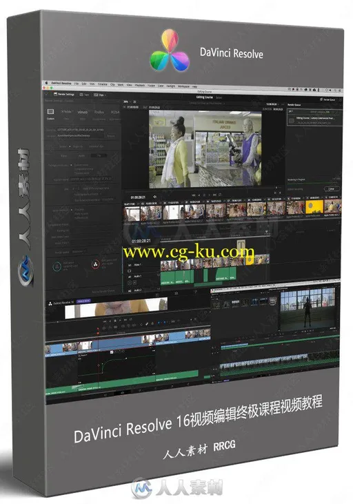 DaVinci Resolve 16视频编辑终极课程视频教程的图片1