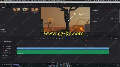 DaVinci Resolve 16图形动画制作实例训练视频教程的图片1