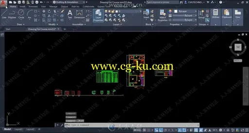 AutoCAD 2020大师级2D3D技术训练视频教程的图片2