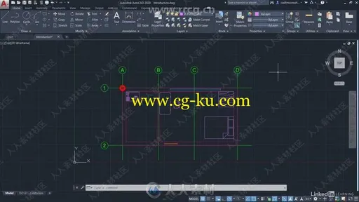 二维AutoCAD工程图导入3dsmax使用视频教程的图片2