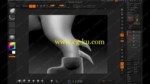 ZBrush卡通宠物精灵雕刻绘制视频教程的图片2