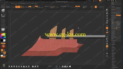 ZBrush兽人战牛骑士数字雕刻实例制作视频教程的图片3