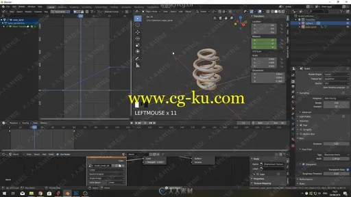 Blender有趣动画特效实例制作视频教程的图片3