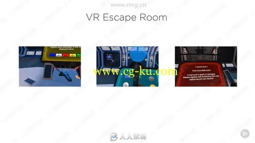 Unity虚拟现实VR原型制作技能训练视频教程的图片1