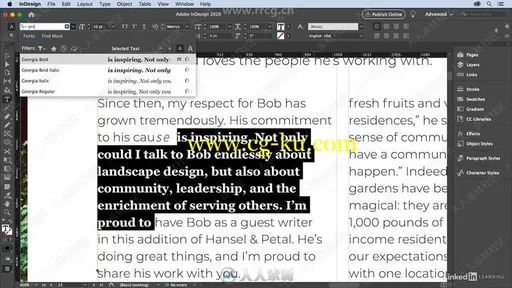 InDesign 2020排版设计基础核心训练视频教程的图片1