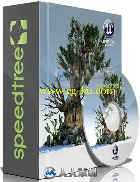 SpeedTree树木植物UE4游戏引擎插件V8.4.2版的图片1