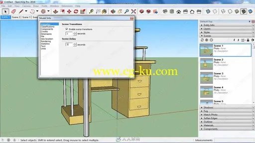 SketchUp 2019建筑设计全面核心训练视频教程的图片3