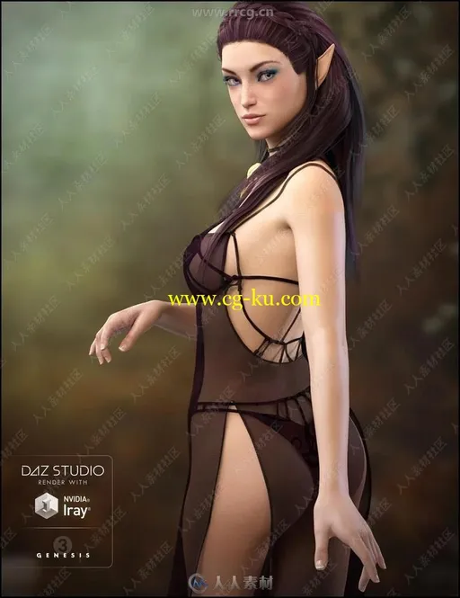 Karen 7 Pro超级女英雄角色3D模型合集的图片2