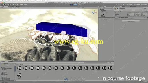 Unity游戏虚拟地形环境大师级制作视频教程的图片3