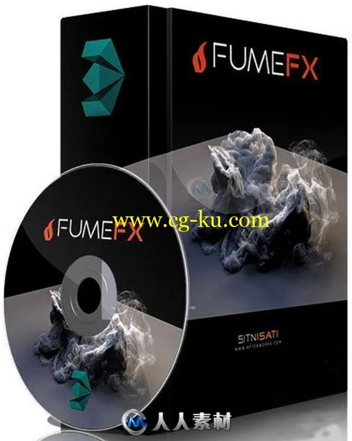 SitniSati FumeFX流体模拟引擎3dsmax插件V5.0.5版的图片1