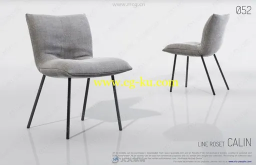 80组办公座椅与家庭沙发家具3D模型合集的图片2
