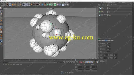 C4D与Octane制作GeoBoil风格特效动画视频教程的图片2