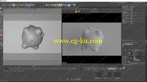 C4D与Octane制作GeoBoil风格特效动画视频教程的图片3