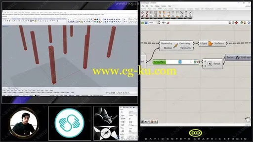 Rhino中Grasshopper多层建筑实例制作视频教程的图片1