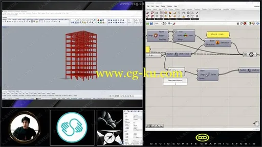 Rhino中Grasshopper多层建筑实例制作视频教程的图片3