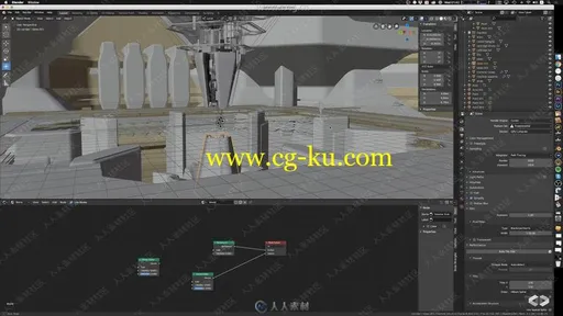 Blender与Octane照明与渲染工作流程视频教程的图片1