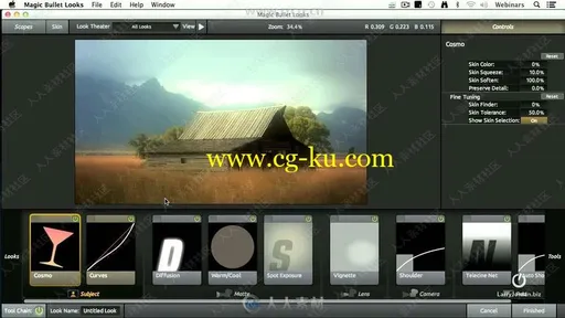 Red Giant Magic Bullet Looks红巨星调色预设插件包4.0.8版的图片3