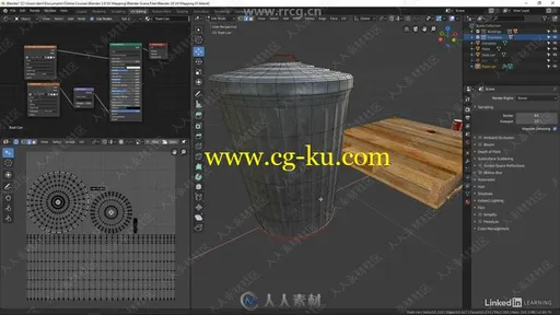 Blender中UV贴图核心技术训练视频教程的图片1