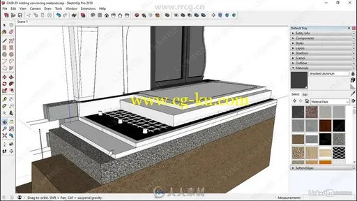 SketchUp 2019建筑构建细节设计训练视频教程的图片3