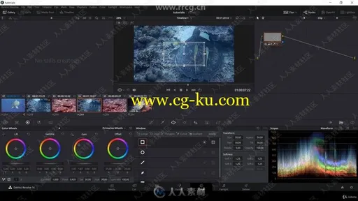 DaVinci Resolve 16色彩分级与视频编辑训练视频教程的图片2