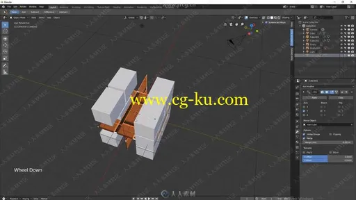 Blender马里奥游戏积木建模实例制作视频教程的图片2