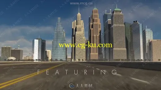 City Rig城市街道风光环境C4D插件V2.13版的图片1