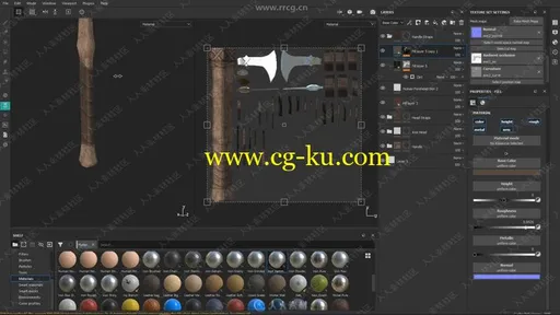 Substance Painter制作3D模型纹理工作流程视频教程的图片1