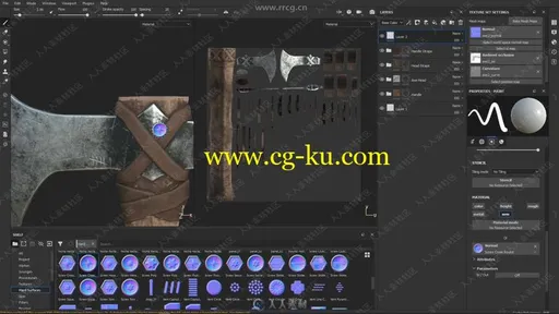 Substance Painter制作3D模型纹理工作流程视频教程的图片3