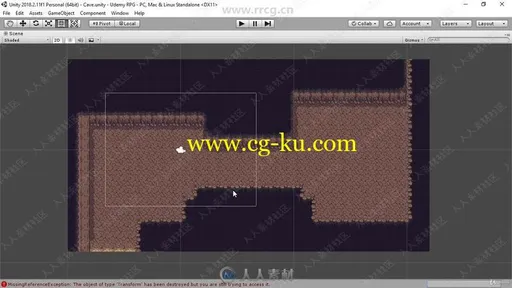 Unity制作经典RPG类型游戏工作流程视频教程的图片1