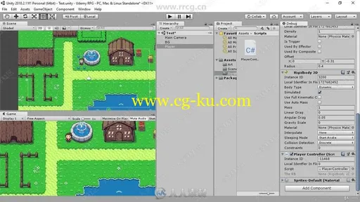 Unity制作经典RPG类型游戏工作流程视频教程的图片3