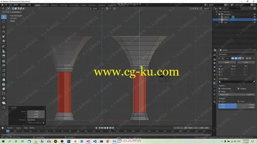 Blender建模与着色技术基础训练视频教程的图片1