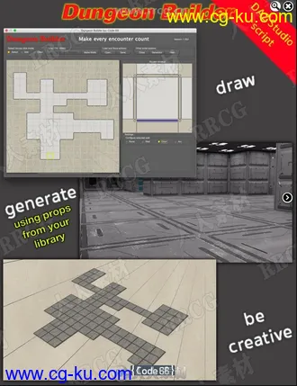 幻想地牢环境资源插件3D模型合集的图片1