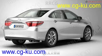 丰田轿车凯美瑞Toyota Camry 2015款真实汽车3D模型的图片2