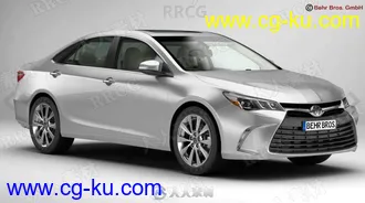 丰田轿车凯美瑞Toyota Camry 2015款真实汽车3D模型的图片3